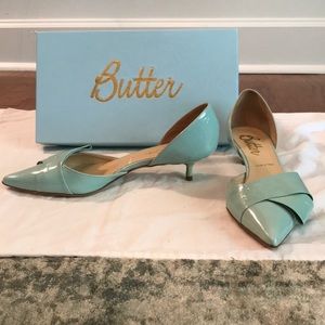 Butter Kitten Heels Shoes 7.5